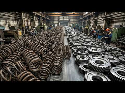 From Scrap Car Springs to Brand-New Industrial Gears