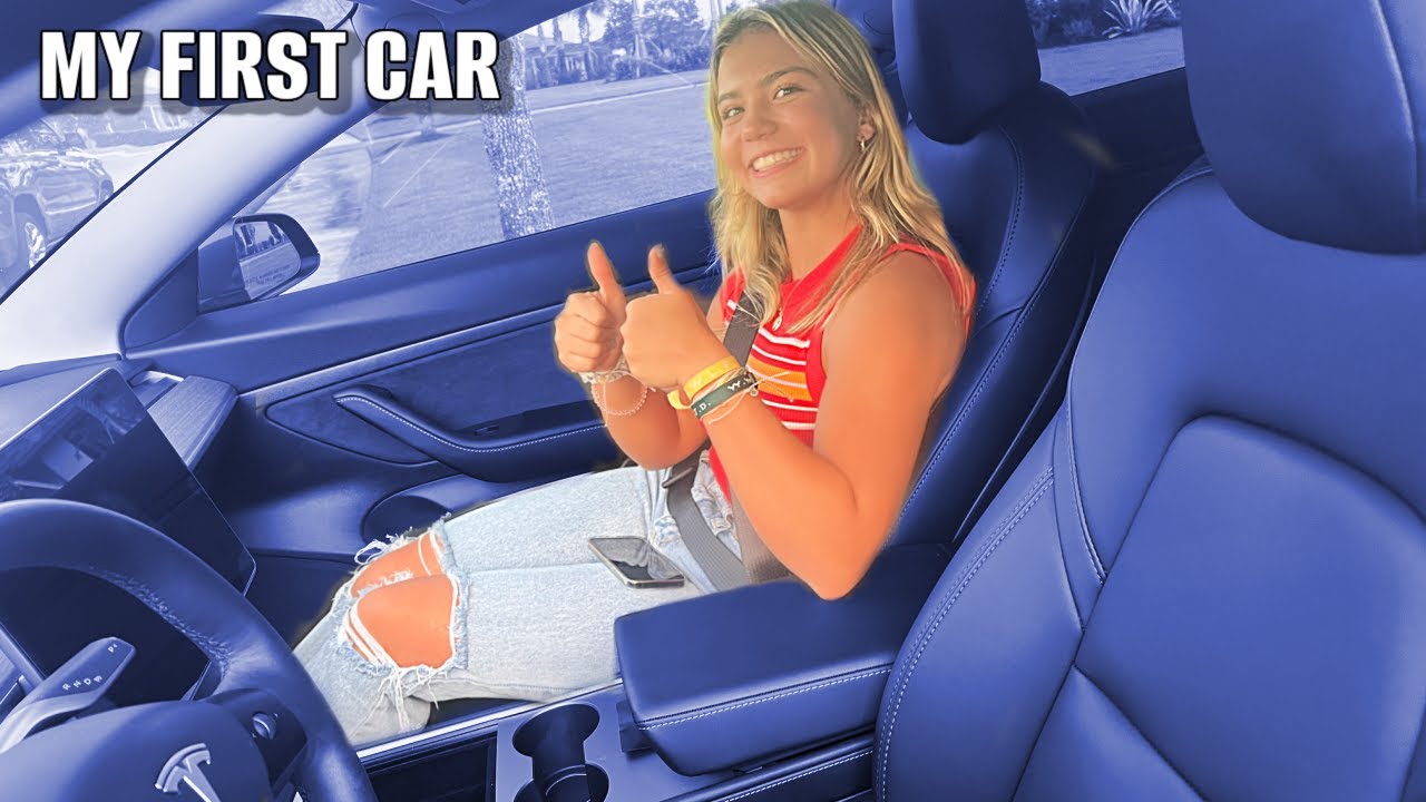 Buying a Tesla at 15 / My first car | SISTER FOREVER - YouTube