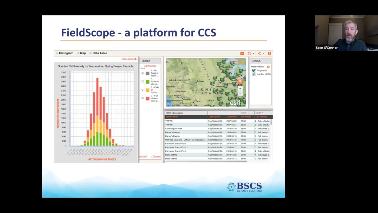 Invitations to data inquiry using citizen science data in FieldScope ...