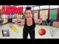 EPIC FIFTH GRADE CLASSROOM DECLUTTER & DEEP CLEAN UP | organizing my room