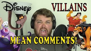 Disney Villains Read Mean Comments