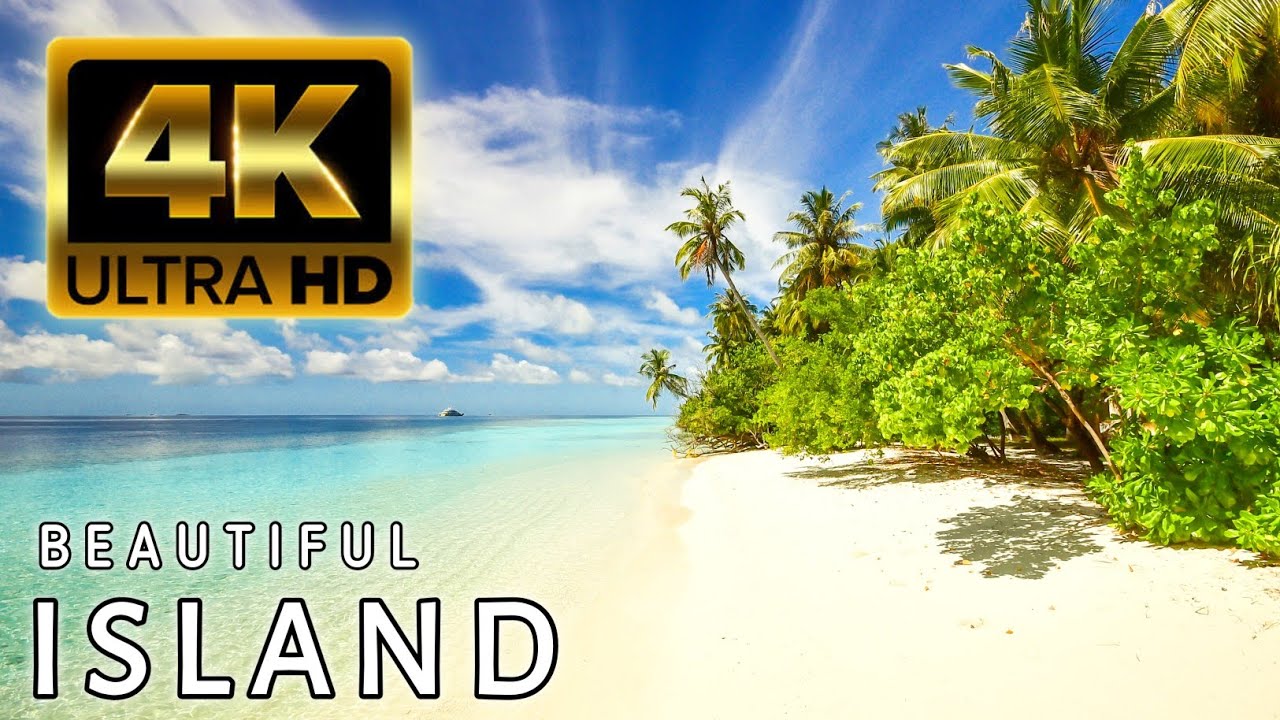 The Most Beautiful Islands 4K ULTRA HD | Relaxing Music...