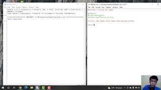 Belajar python dengan format string dan input