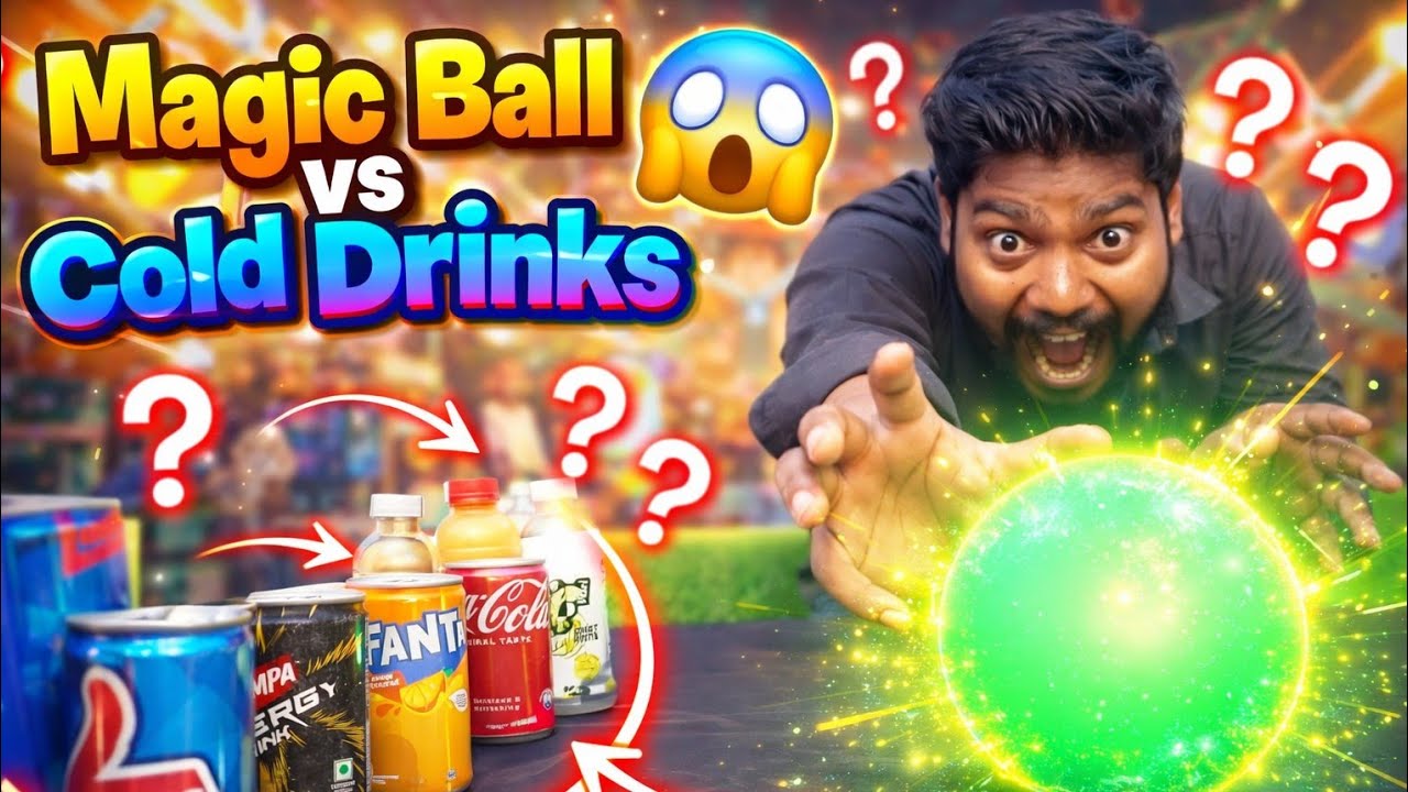 Magical balls🤯 versus cold 🍺 crazy challenge🥳🎉✅# live