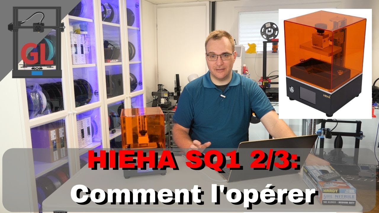 Hieha SQ1 2/3 : Comment l'opérer - YouTube