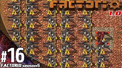 #16【シミュレーション】こたつのFactorio Season5（ファクトリオ）ゲーム実況【正式リリース1.0へ!!】