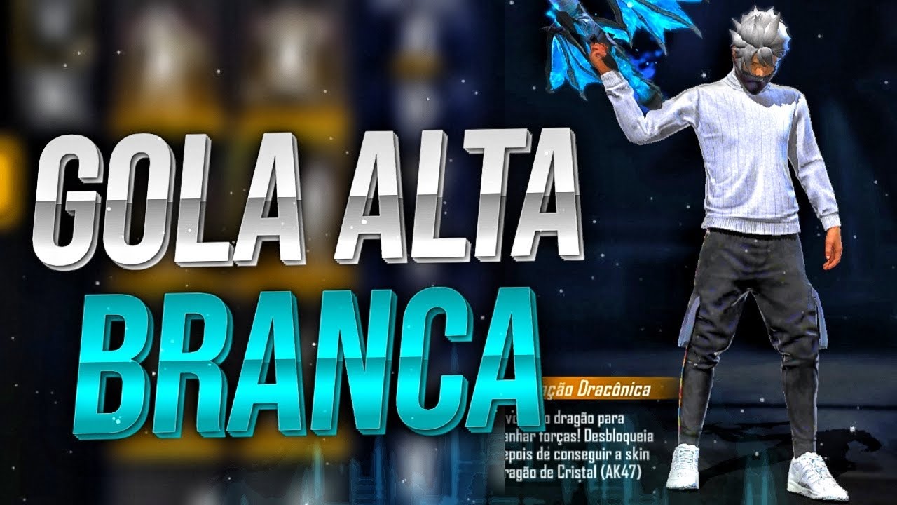 Combinações Gola Alta Branca Free Fire: roupas, skins e pacotes no Battle  Royale