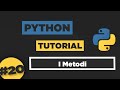 Python Tutorial ITA #20 I Metodi