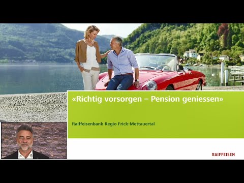 Richtig vorsorgen – Pension geniessen / Online-Event