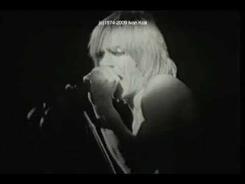 New Year's Eve 1973 - CHAOS - Iggy + Stooges owned the stage + audience went berserk. I was stampeded when Osterberg, Ashetons, Williamson + Thurston took the stage. Next day I woke up bloody with footprints all over my coat. So here's my clip of the only known footage from that wild gig.