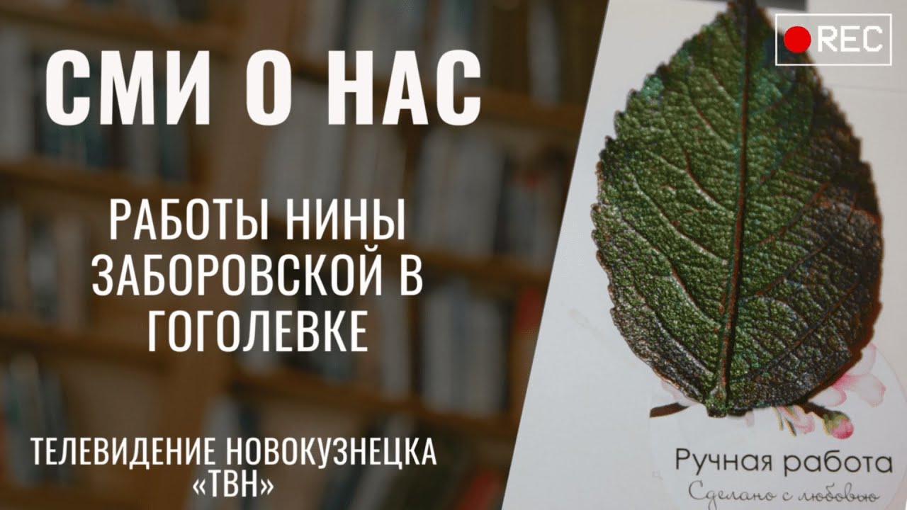 Работы Нины Заборовской в Гоголевке [Телевидение «ТВН» 09.02.2023 ...