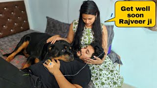 Jerry taking care of Bhaiya | emotional dog videos | #snappygirls #dog #cutedog