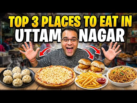 Uttam Nagar's CRAZIEST Street Food Tour Hidden Gems of West Delhi