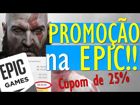 Epic Games oferece CUPOM de 25% e jogos gratuitos todos os dias neste fim de