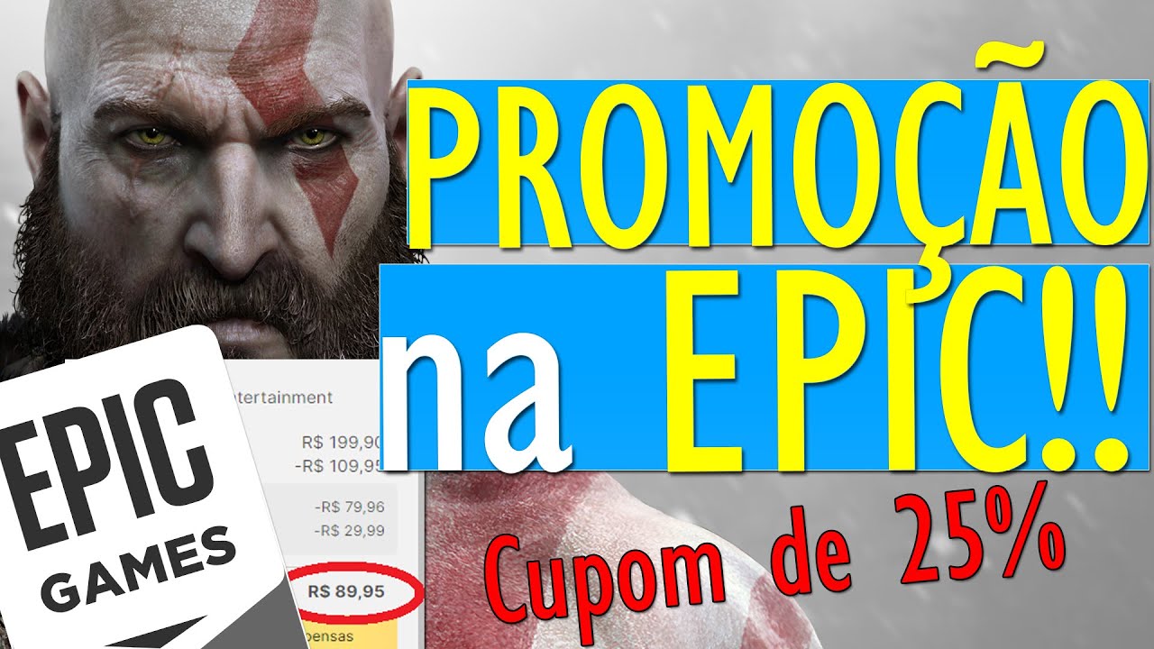 Epic Games oferece CUPOM de 25% e jogos gratuitos todos os dias neste fim  de ano