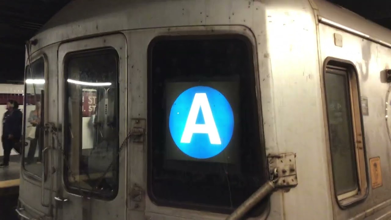 MTA NYCT Subways: IND 8 Avenue Line R46 (A) Train @ 34th Street - Penn Station