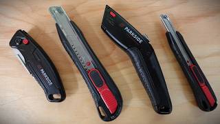 Parkside Performance Range of Utility Knives from Lidl Supermarket
