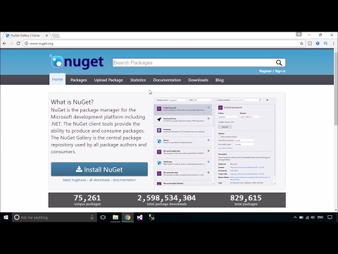 Visual Studio / NuGetパッケージマネージャーなしでNugetパッケージをダウンロードする| FoxLearn