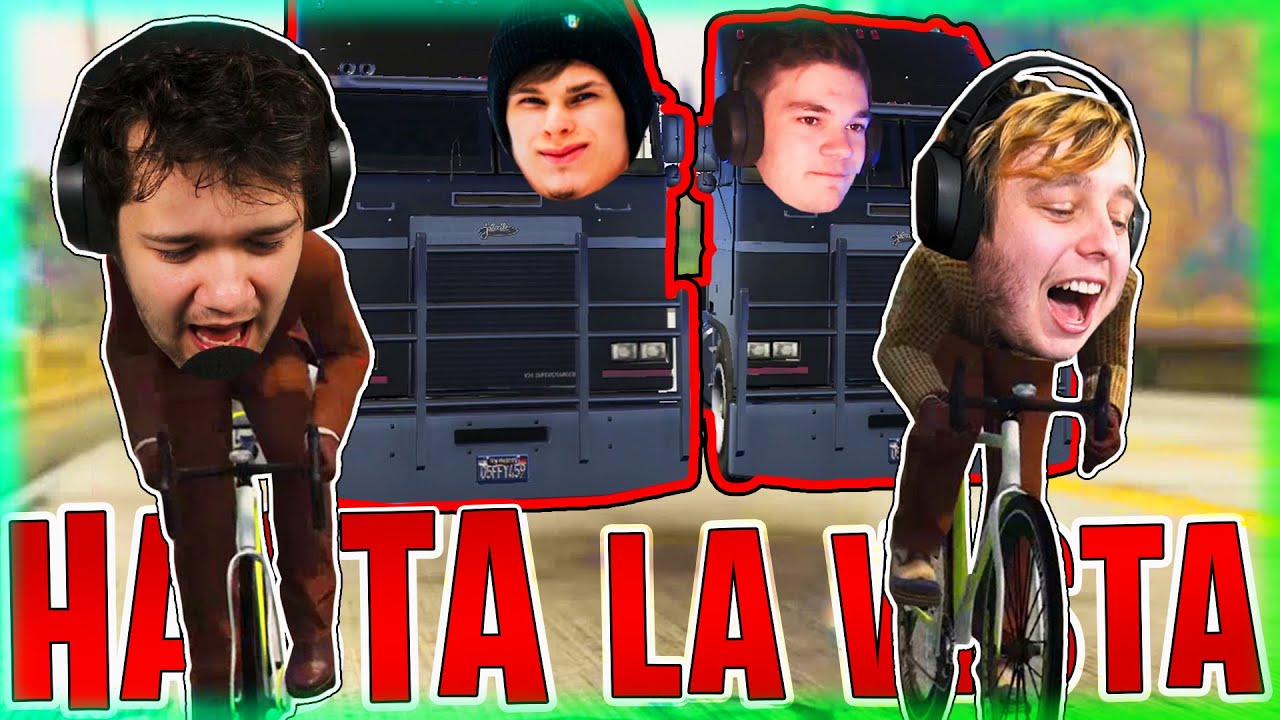 MUSÍ NÁS ZASTAVIT PŘED CÍLEM!!! | GTA HASTA LA VISTA | Morry&@marwex99&@BowTeaG&Faster
