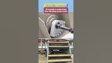 How does a vibrating screen work?#vibratingscreen #Cribavibratoria  #IndustrialMachines
