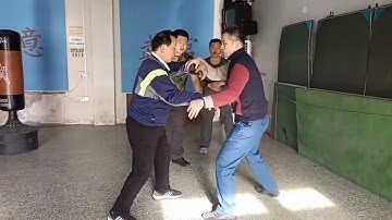 YIQUAN Tuishou Training instructed by Mr Yao Chengrong