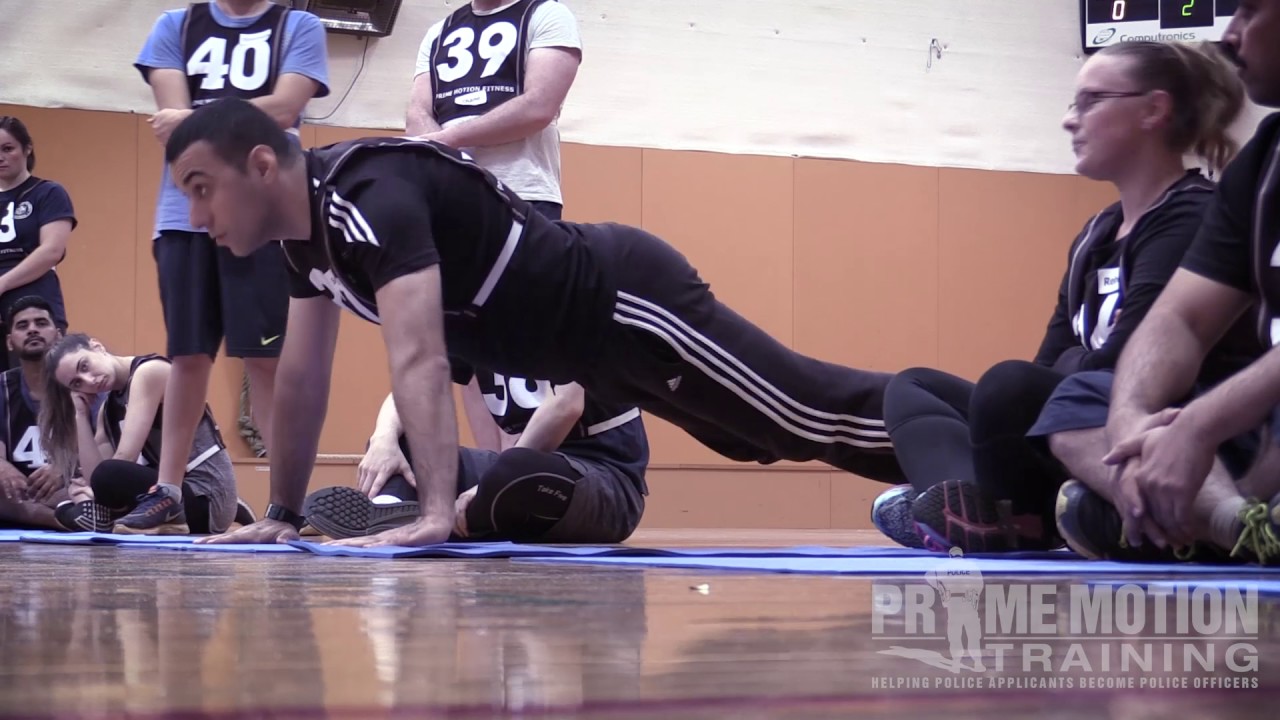 Victoria Police Fitness Test April 2017 Prime Motion Training YouTube