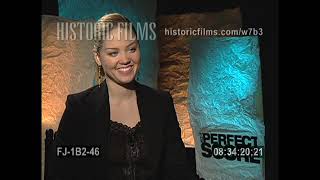 The Perfect Score - Erika Christensen Interview Press Junket (2000)