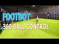 Unleashing power in the footbot cage frontal passing challenge