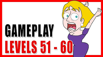 SAVE THE GIRL - Gameplay | levels 51 - 60 (Android, IOS) 🔪👱‍♀️💣