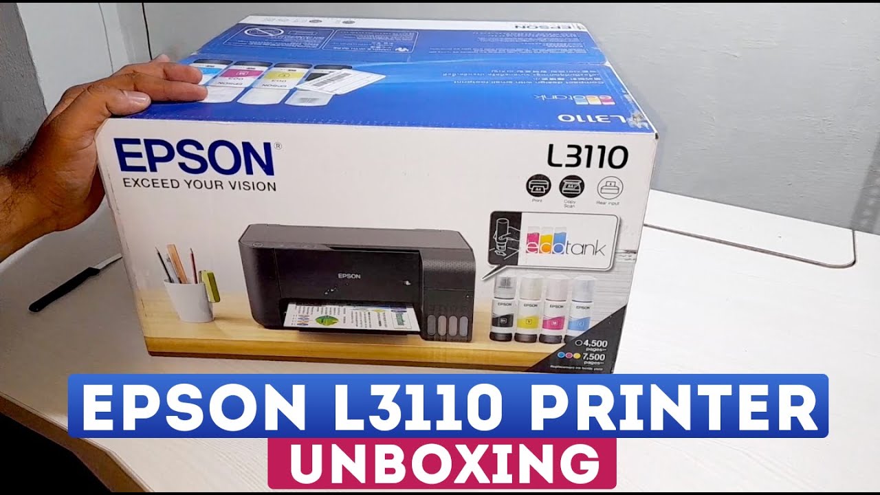 epson l3110 youtube