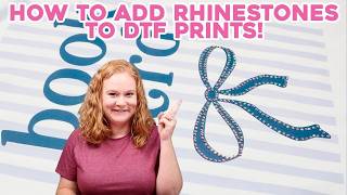 DTF + Rhinestones = Custom Sparkle in Minutes!