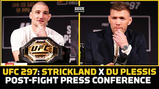UFC 297: Strickland vs. Du Plessis Post-Fight Press Conference | MMA Fighting