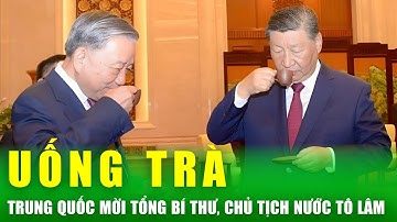 Tổng Bí thư, Chủ tịch nước Tập Cận Bình mời Tổng Bí thư, Chủ tịch nước Tô Lâm uống trà |Tin nóng 24h