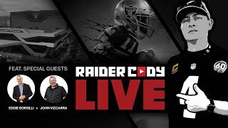 Support the stream: https://streamlabs.com/raidercodypodcast join me
#live tonight as we talk about recent #lasvegasraiders news & more.
special guests eddie...