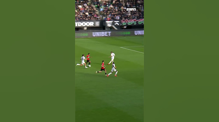 WERELDGOAL!🔥 Sontje Hansen met een SOLO vanaf eigen helft🤯