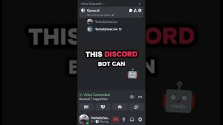 This Discord Bot Can Clone Anyone's Voice 😳 #discord #twitch #gaming