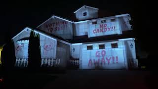 Mapeamento de projecao de casas de Halloween 2020