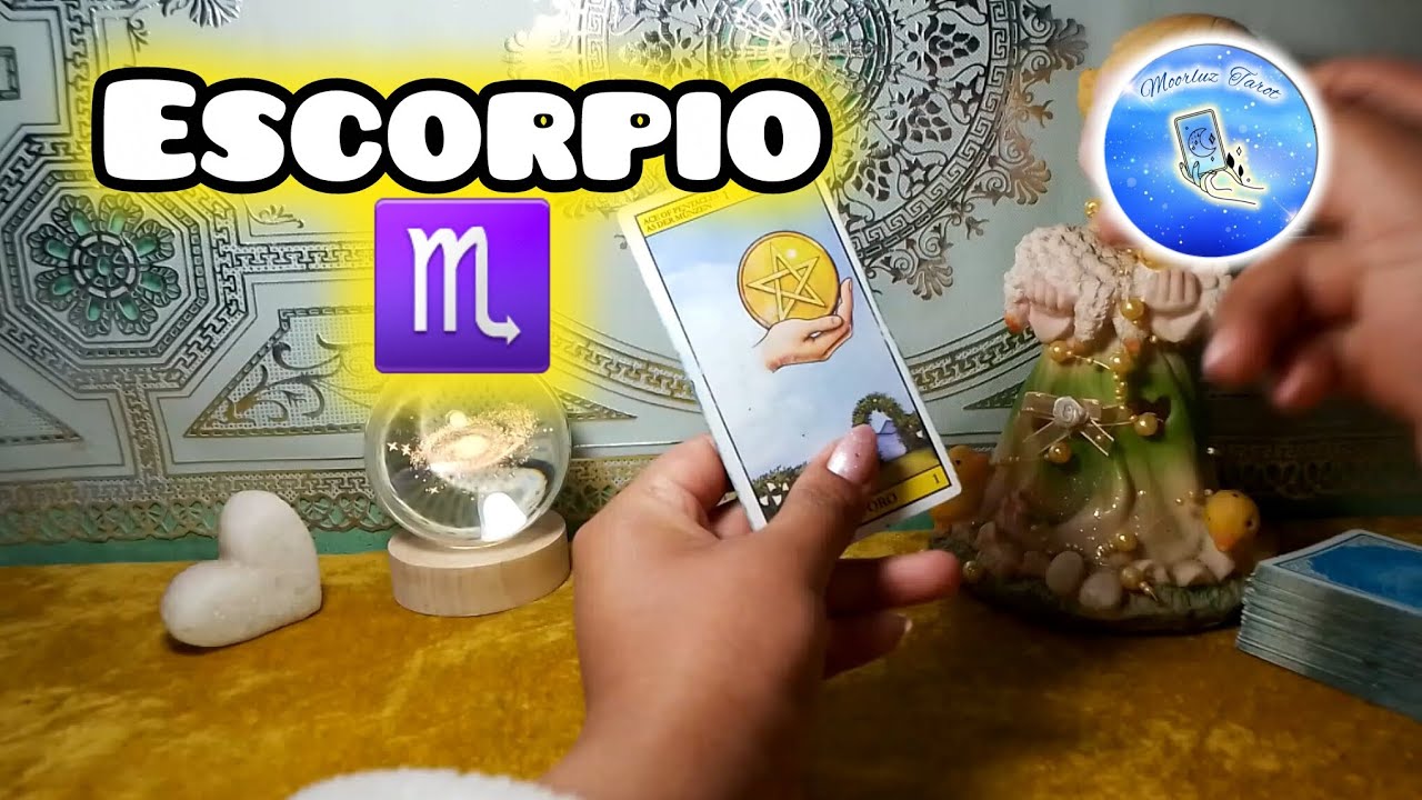 ESCORPIO ♏️ ESTE CUMPLEAÑOS TE MARCARA LA VIDA TE ESCRIBE NUEVO EMPLEÓ