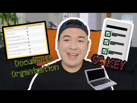 HOW TO ORGANIZE DOCUMENTS BEFORE ATTACHING IT TO GCKEY