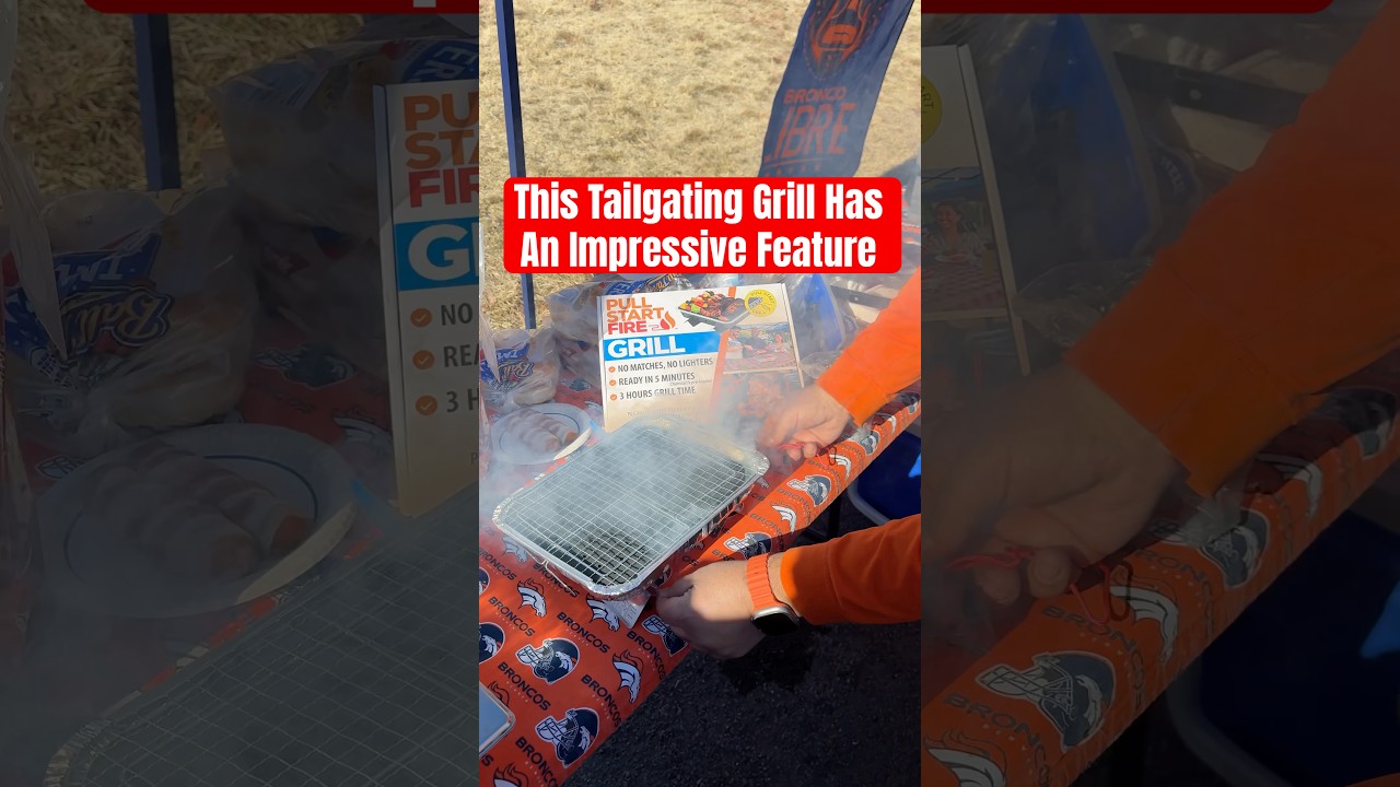 This Tailgating Grill Impresses With One Amazing Feature!