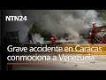 Un grave accidente de tránsito en Caracas conmociona a Venezuela image