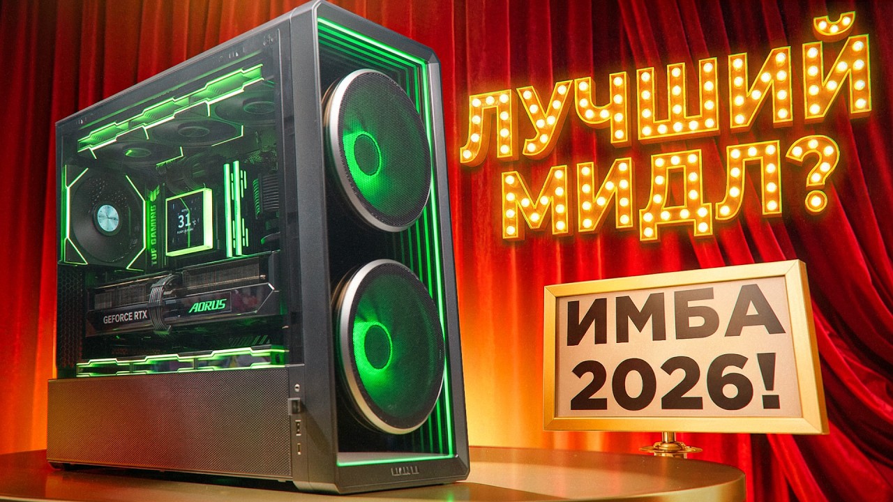 ТАКОЙ ПК ДЛЯ 2К ХОТЯТ ВСЕ! СБОРКА В ФУТУРИСТИЧНОМ КОРПУСЕ LANCOOL 217 INF / 7800X3D И RTX 5070 TI