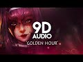 Jvke  golden hour  9d audio 