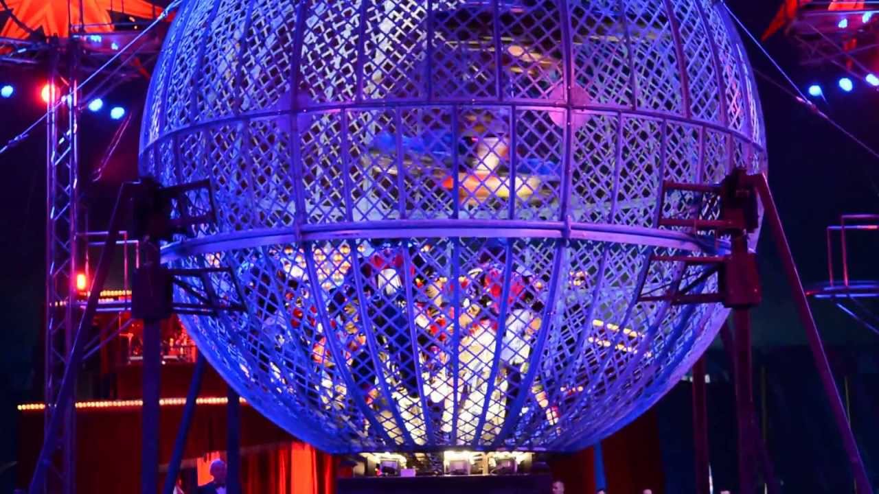 Diorios Dødskugle. Cirkus Arena. CRAZY