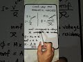Ohm's Law for Magnetic Circuits. Tagalog Short