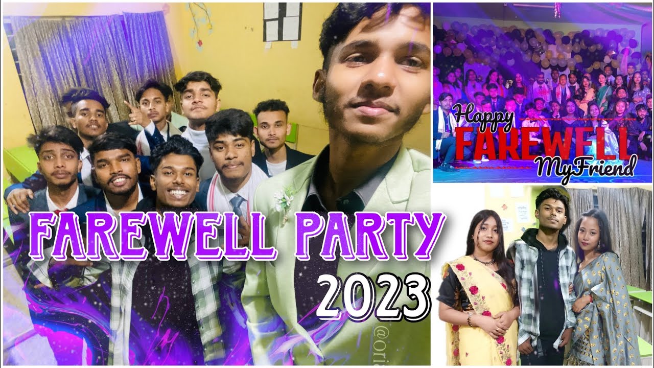 JNV Dhubri Farewell 2023 party vlog || class 12th Farewell ||#SkBvlog # ...