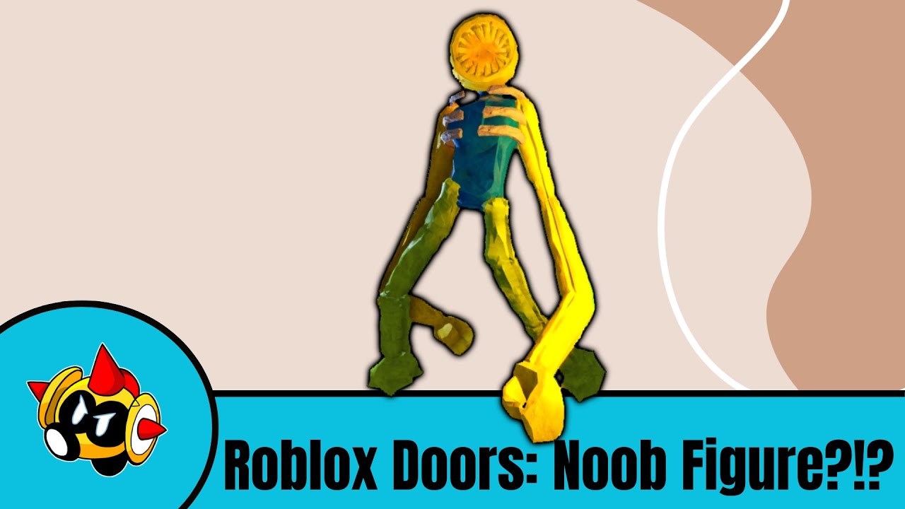 DOORS (SUPER HARD MODE NOOB) NOOB FIGURE - SHOWCASE ROBLOX #roblox #doors  #doorsroblox 