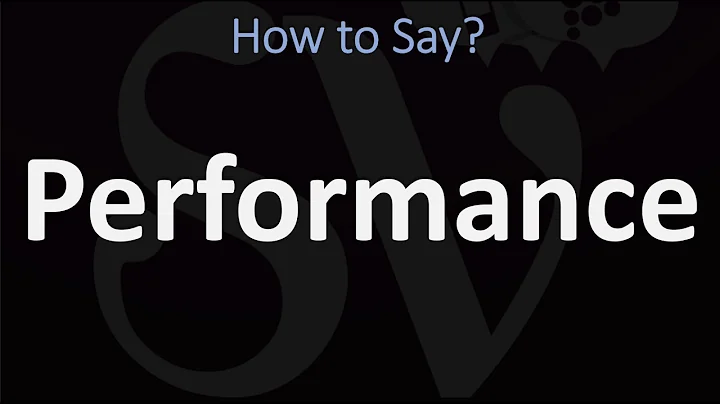 How to Pronounce Performance? (2 WAYS!) British Vs US/American English Pronunciation