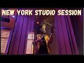 NEW YORK VLOG DAY 2 : HOUSE OF VILLAINS PRESS BREAK | STUDIO SESSION TIME