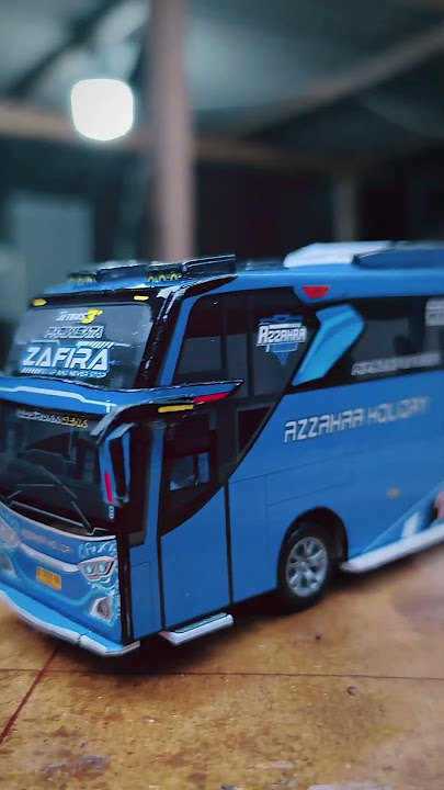 Miniatur Bus Zafira JB3 #athanproject #busmania #miniatur #buspariwisata #basuri
